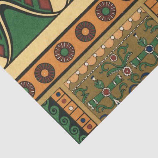 Assyrian Deity Apkallu, Winged Genius, Sun & Lion 薄葉紙 (詳細)