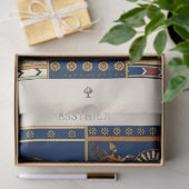 Assyrian Gold Lion, Sun & Ancient Angels Artistic  薄葉紙 (ギフト)