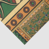 Assyrian Gold Lion, Sun & Ancient Angels Artistic 薄葉紙 (詳細)