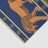 Assyrian Gold Lion, Sun & Ancient Angels Artistic 薄葉紙 (詳細)