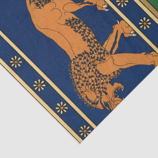 Assyrian Gold Lion, Sun & Ancient Angels Artistic  薄葉紙 (詳細)