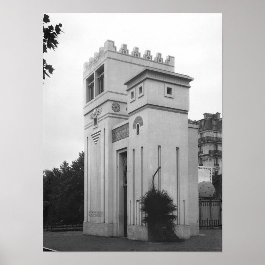 Assyrian House, Universal Exhibition, Paris ポスター (正面)