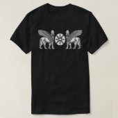 Assyrian Lamassu Assyrian Flag  Tシャツ (デザイン正面)