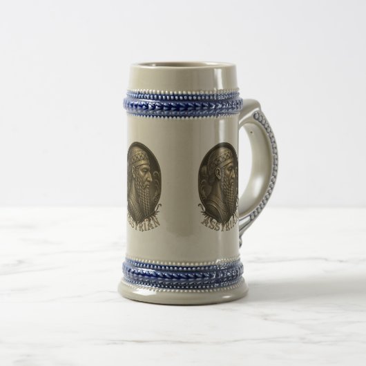Assyrian ( SARGON )Mug ビールジョッキ (正面右)