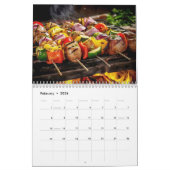 ast Food Favorites – 2026 Calendar カレンダー (2月 2026)