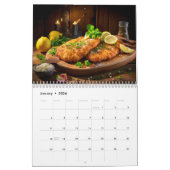 ast Food Favorites – 2026 Calendar カレンダー (1月 2026)