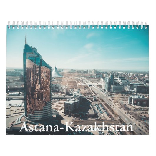 Astana-Kazakhstan Calendar カレンダー (カバー)