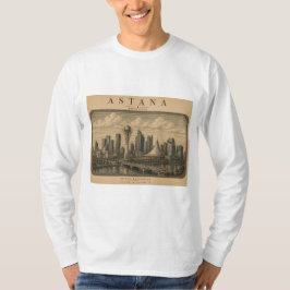 Astana | Vintage Travel City Design Tシャツ