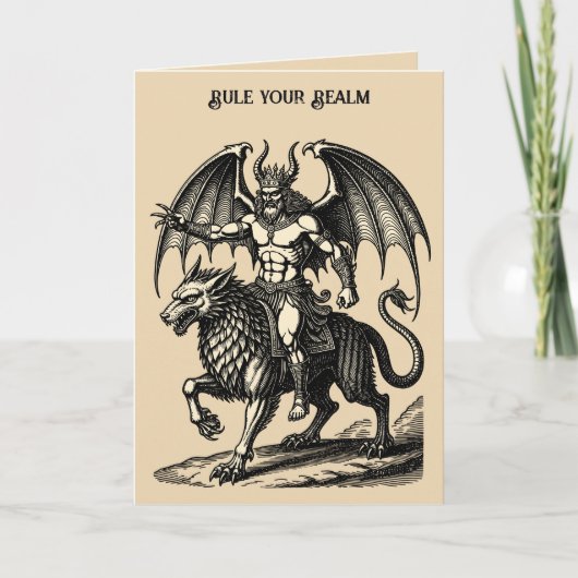 Astaroth’s Quiet Dominion カード (正面)