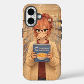 Aster™ Currently Buffering iPhone 16 Case Cute  Case-Mate iPhoneケース (裏面)