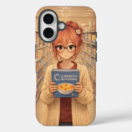 Aster™ Currently Buffering iPhone 16 Case Cute  iPhone 16ケース