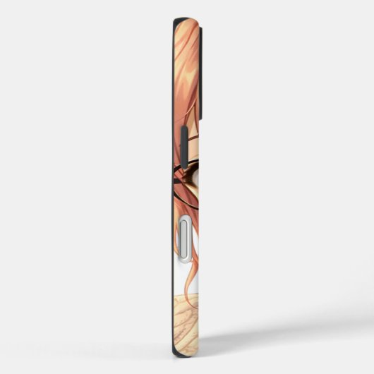 Aster™ Cute Aesthetic Girl iPhone 16 Case Cozy Vib Case-Mate iPhoneケース (裏面 / 右)