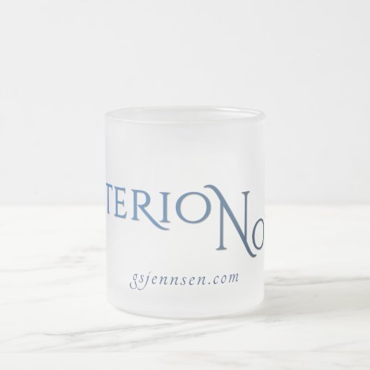 AsterionのNoir曇らされたマグv2 フロストグラスマグカップ (中央)