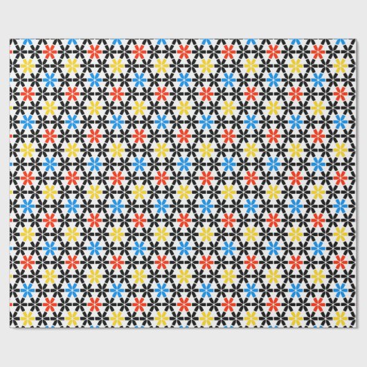 Asterisky - Shower Curtain ラッピングペーパー (フラット)