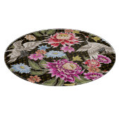 Asters Crane：シームレ色彩の鮮やかスな日本のスタイル カッティングボード (角)