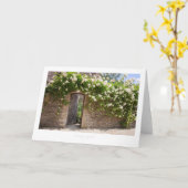 Asthallマナー カード (黄色い花)