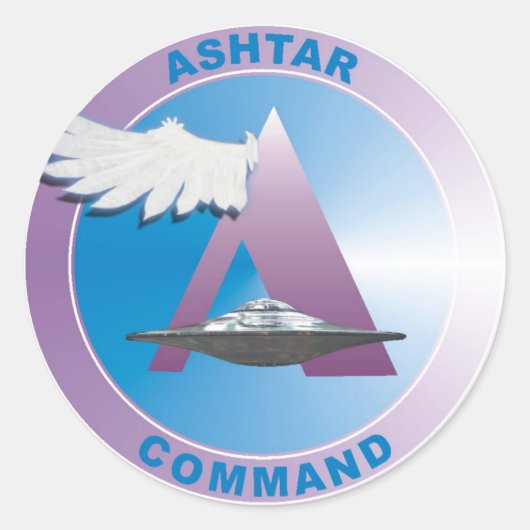 Asthar Comand ラウンドシール (正面)
