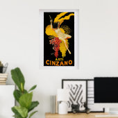 Asti Cinzano by Leonetto Cappiello Vintage ポスター (ホームオフィス)