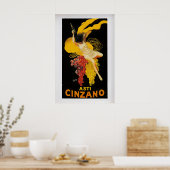 Asti Cinzano by Leonetto Cappiello Vintage ポスター (キッチン)