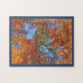 Astilbe Dusty Blue on Board ジグソーパズル (横)