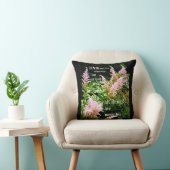Astilbe with Mark 10:27 クッション (椅子)
