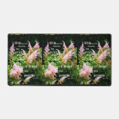 Astilbe with Mark 10:27 デスクマット (正面)