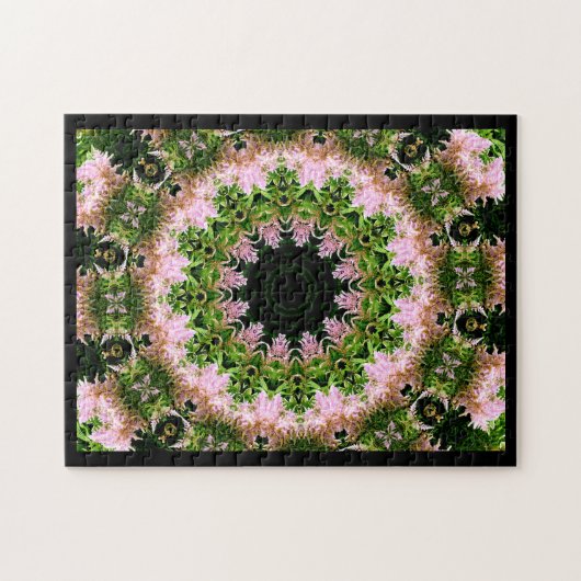 Astilbe Wreath ジグソーパズル (横)