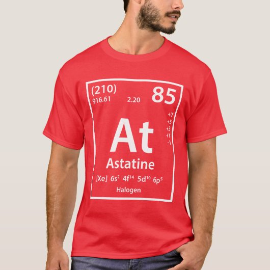 Astine Element (白) Tシャツ (正面)