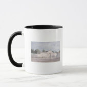 Astleyの円形競技場1777年の外観 マグカップ (左)