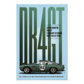 Aston Martin DB4 GT Tribute ポスター (正面)