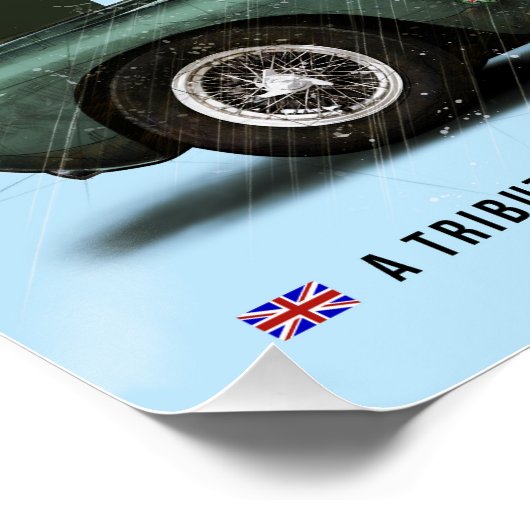 Aston Martin DB4 GT Tribute ポスター (コーナー)