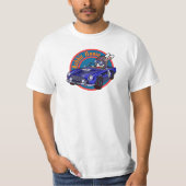 Aston type  DB5 - 白 Tシャツ (正面)