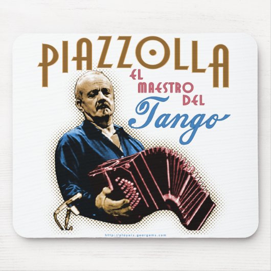 Astor Piazzolla マウスパッド (正面)