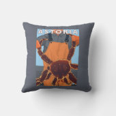 AstoriaのOregonKingのカニ クッション (裏面)