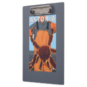 AstoriaのOregonKingのカニ クリップボード (左)