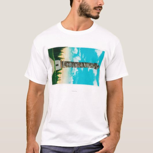 Astoria先駆的ColumnAstoria、または Tシャツ (正面)