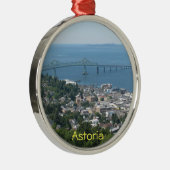 Astoria、オレゴン メタルオーナメント (右)