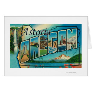 Astoria、オレゴン-大きい手紙場面