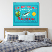 Astoria、OregonGill Netters BestAstoria、OR キャンバスプリント (インサイチュ (寝室))