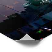 ASTP Saturn IB CDDTの背後で夜明けが発生 ポスター (角)