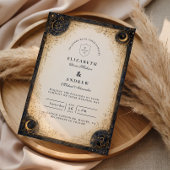 Astral Night Wedding 招待状