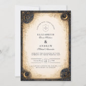 Astral Night Wedding 招待状 (正面)