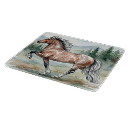 Astrid Tolting Icelandic watercolor カッティングボード