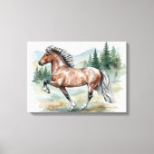 Astrid Tolting Icelandic watercolor キャンバスプリント (正面)