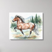 Astrid Tolting Icelandic watercolor キャンバスプリント (正面)