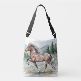 Astrid Tolting Icelandic watercolor クロスボディバッグ