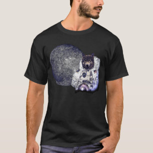 AstroのオオカミのTシャツ Tシャツ