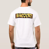 Astroの鶏Bacock! Tシャツ (裏面)