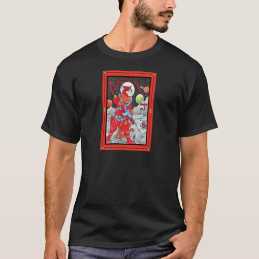 Astro猫 Tシャツ (正面)