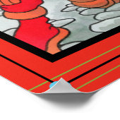 "Astro-Cats" Poster ポスター (角)